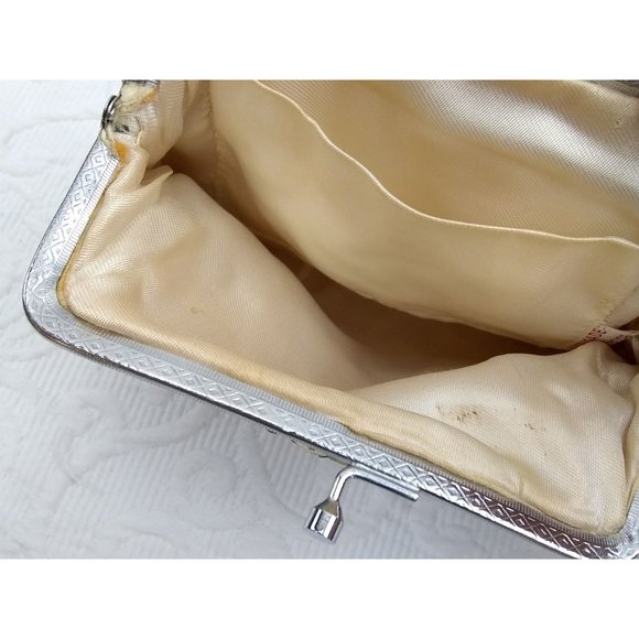 Vintage cocktail/ formal /evening sequined handbag made in Hong Kong - Picture 7 of 12